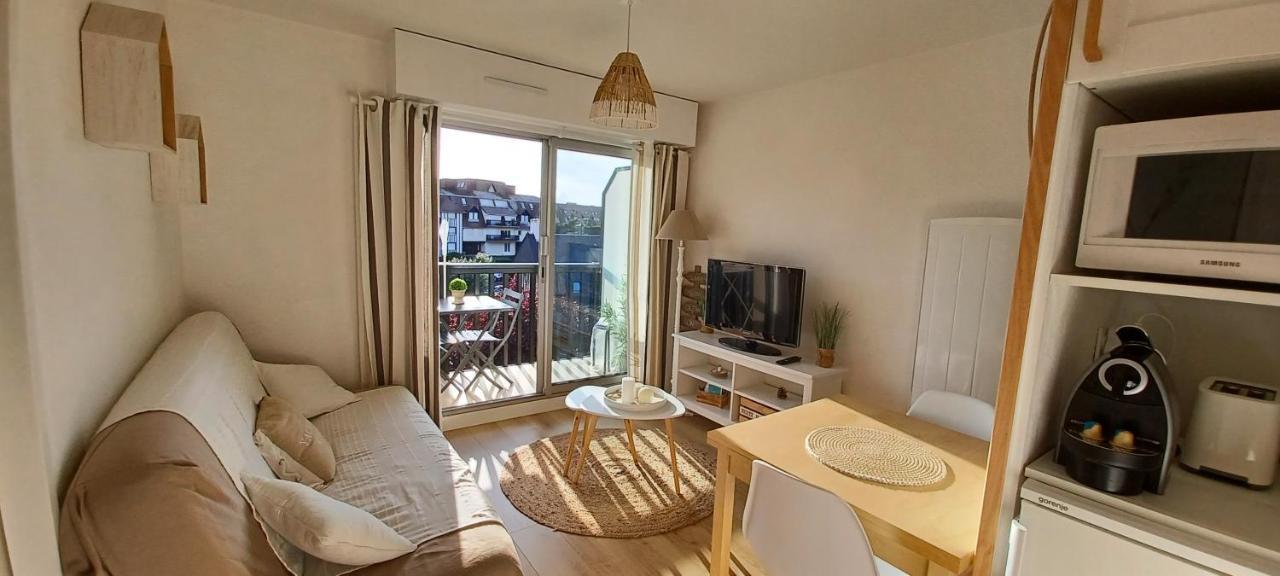T2 Cosy/Balcon Sud Ouest/300M-Mer/Villers Sur Mer Eksteriør billede